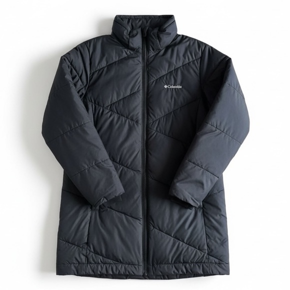 Columbia Jackets & Blazers - Columbia Long Quilted Insulated Puffer Jacket Warm Winter Coat Outdoor Black XL
